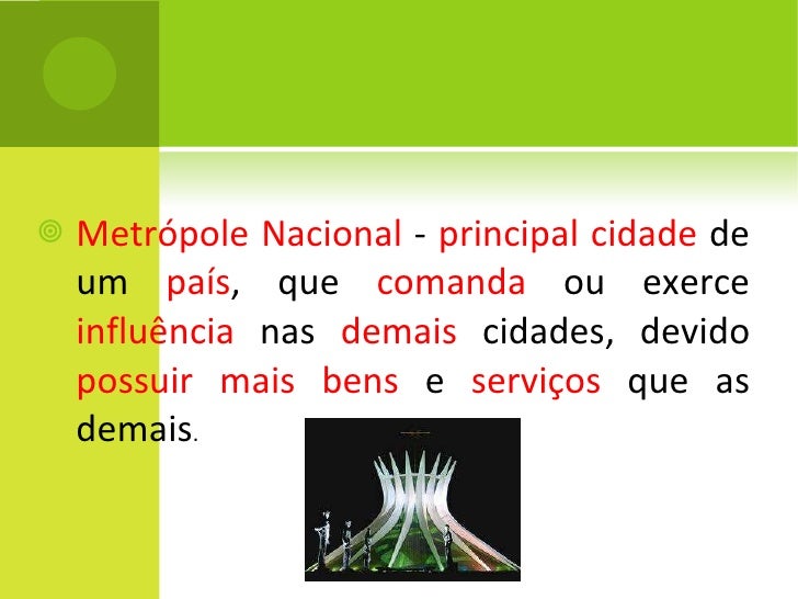 Cidade E Metropole Qual A Diferenca Entre Eles