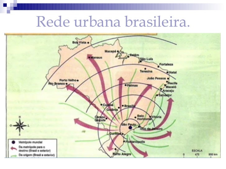 Explique Duas Características Da Rede Urbana Brasileira