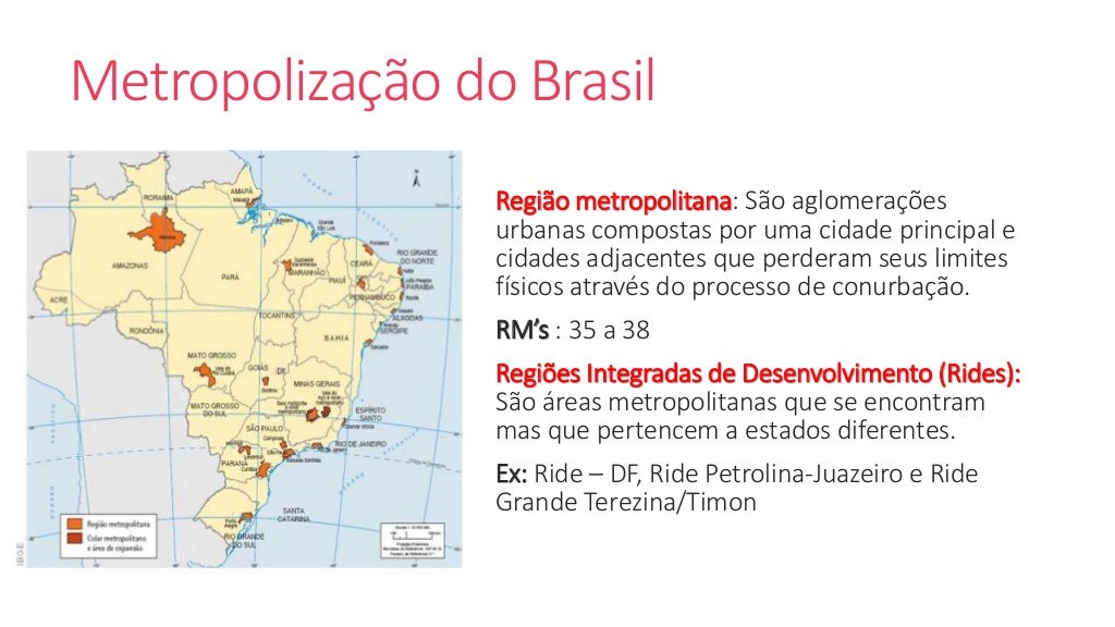 Sobre A Urbanização Brasileira é Correto Afirmar Que
