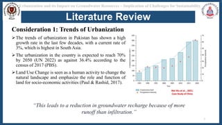 Urbanization and its Impact on Groundwater Resources –.pptx
