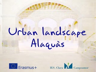 Urban landscape 
Alaquàs 
 