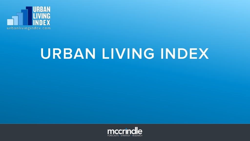 URBAN LIVING INDEX