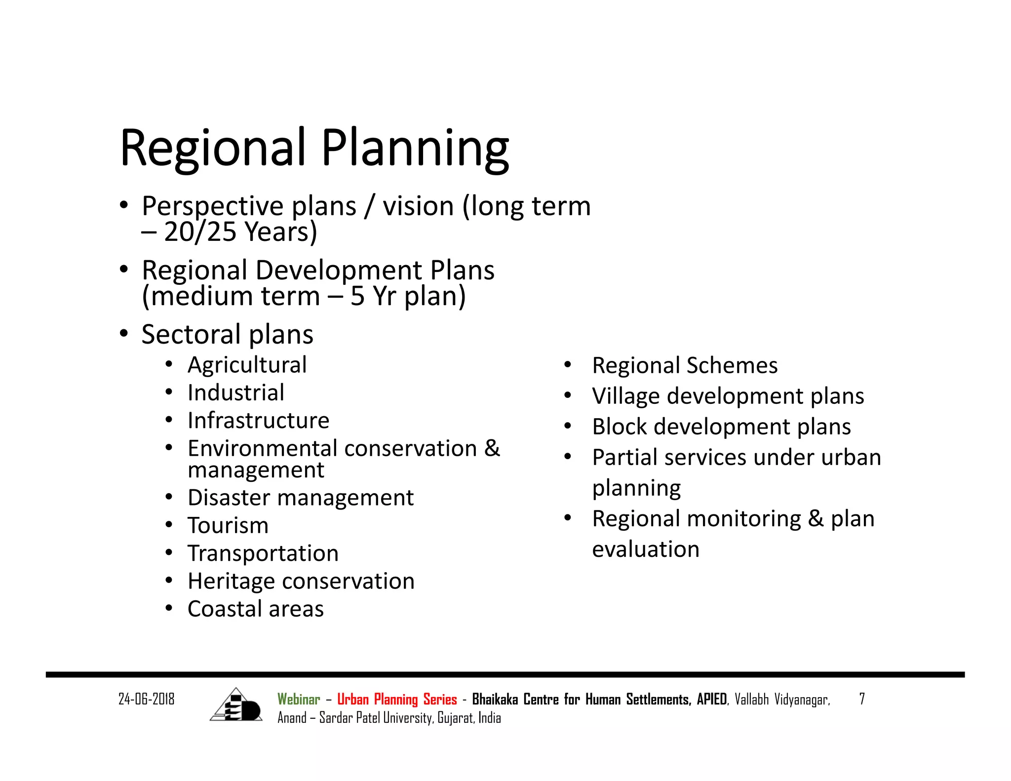 Urban planning 01 the scope for urban planning in society | PPT