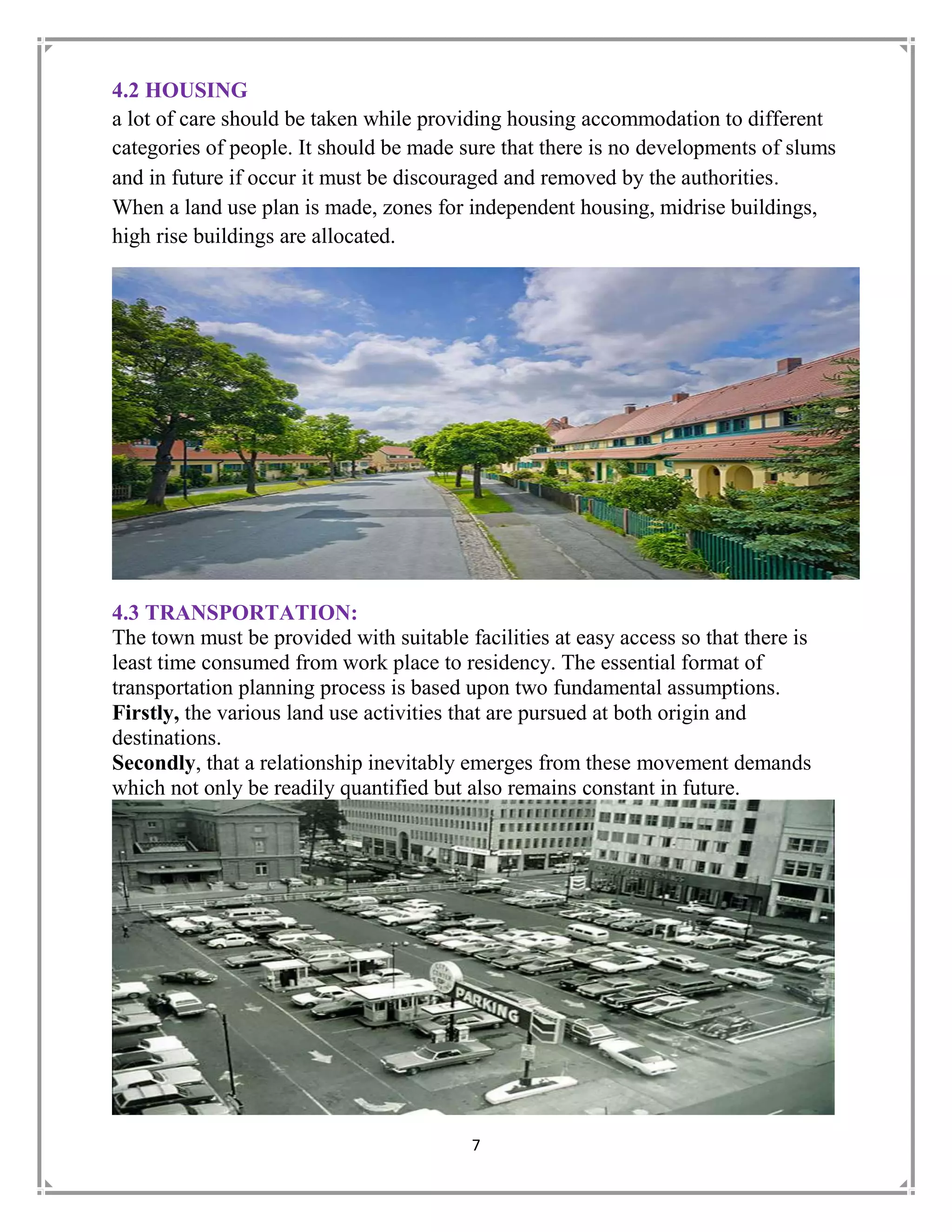 Urban planning concept,principles and elementes | PDF