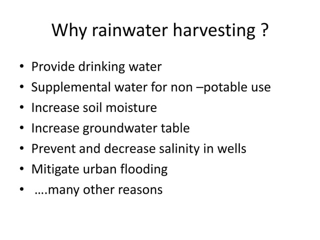 Urban rainwater harvesting systems promises and challenges in Bangalore ...