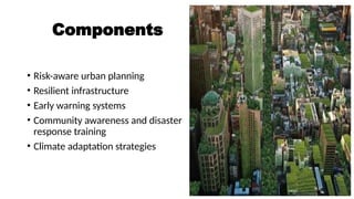 Urban Resilience environmental engineering | PPTX