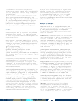 3
investment in climate-resilience-building. Increased
competitiveness, improved employee health, greater productivity
and...