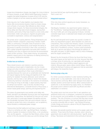 3
Longer-term temperature changes may trigger the rising incidence
of tropical diseases, as well. World Health Organizatio...