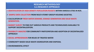 URBAN SANITATION AND WATER SUPPLY IN NCR HIGH RISE BUILDING, A ...