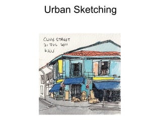 Urban Sketching Online Workshop  LBB Hyderabad