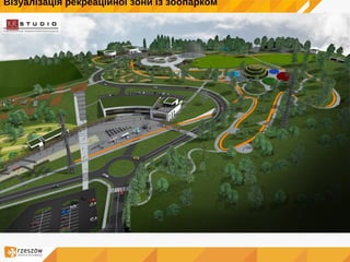 Візуалізація рекреаційної зони із зоопарком
 