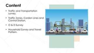 Travel Pattern Analysis Comprehensive Urban Transportation Planning and Traffic Management ...