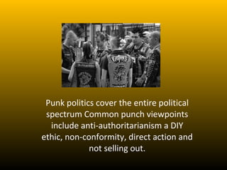 Unity Political Punk URBAN TRIBES PROJECT | PPT