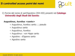 La creazione di un Catalogo unico in linked open data delle Biblioteche delle università Campane e Lucane