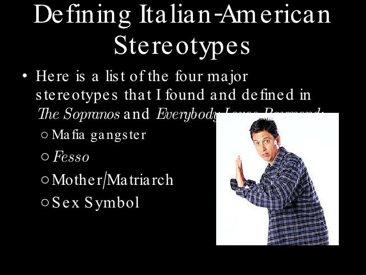 Mafia italian stereotypes essay 08 picture