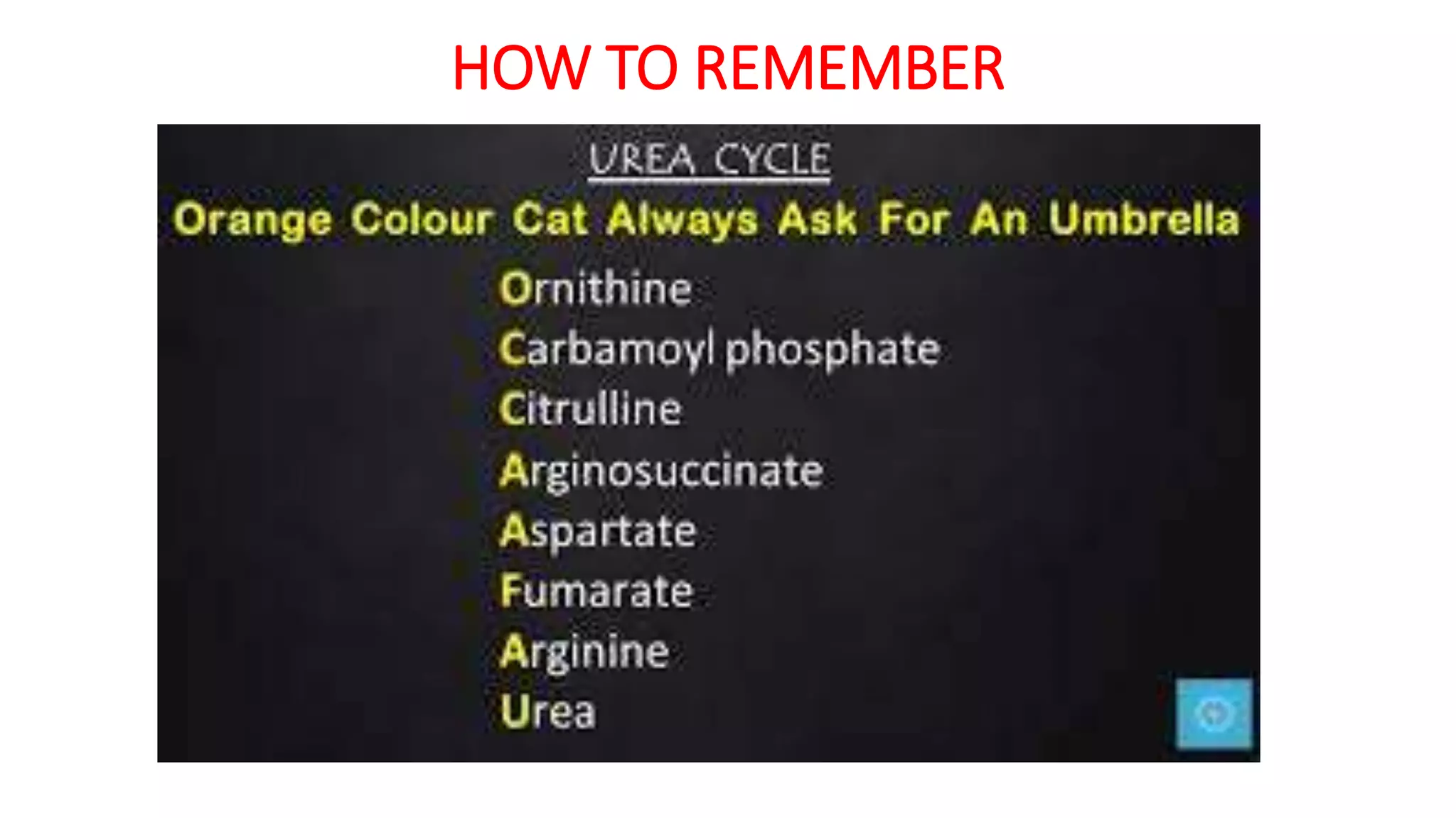 HOW TO REMEMBER
 