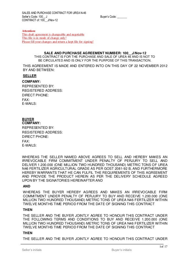 Urea draft contract 1200 k mt lc bg(sblc) (2)