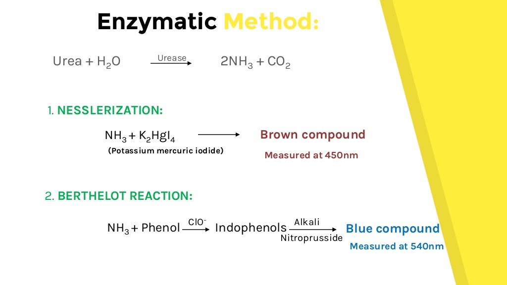 Estimation of Serum Urea