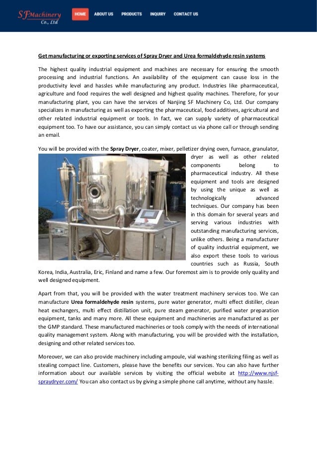 Urea formaldehyde resin