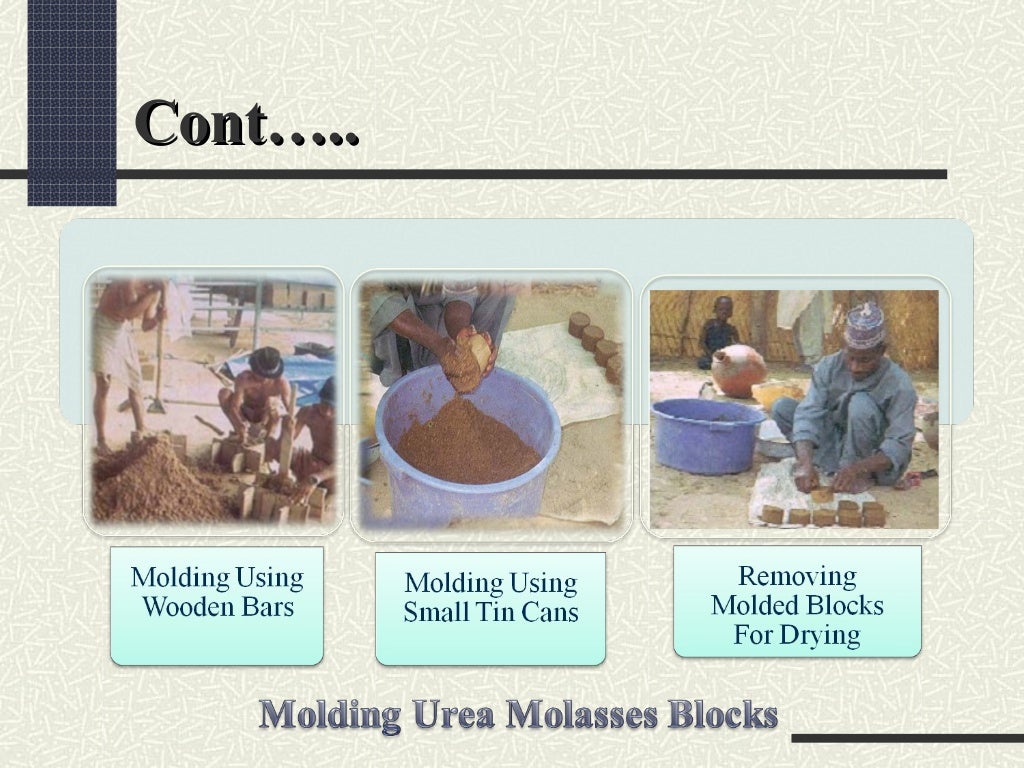 Urea Molasses Block