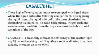 Channeling In Ractor UREA TRAINNING explains about urea manufacturing | PPT
