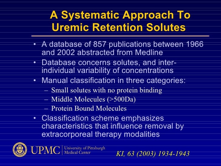 Uremic Toxins Overview