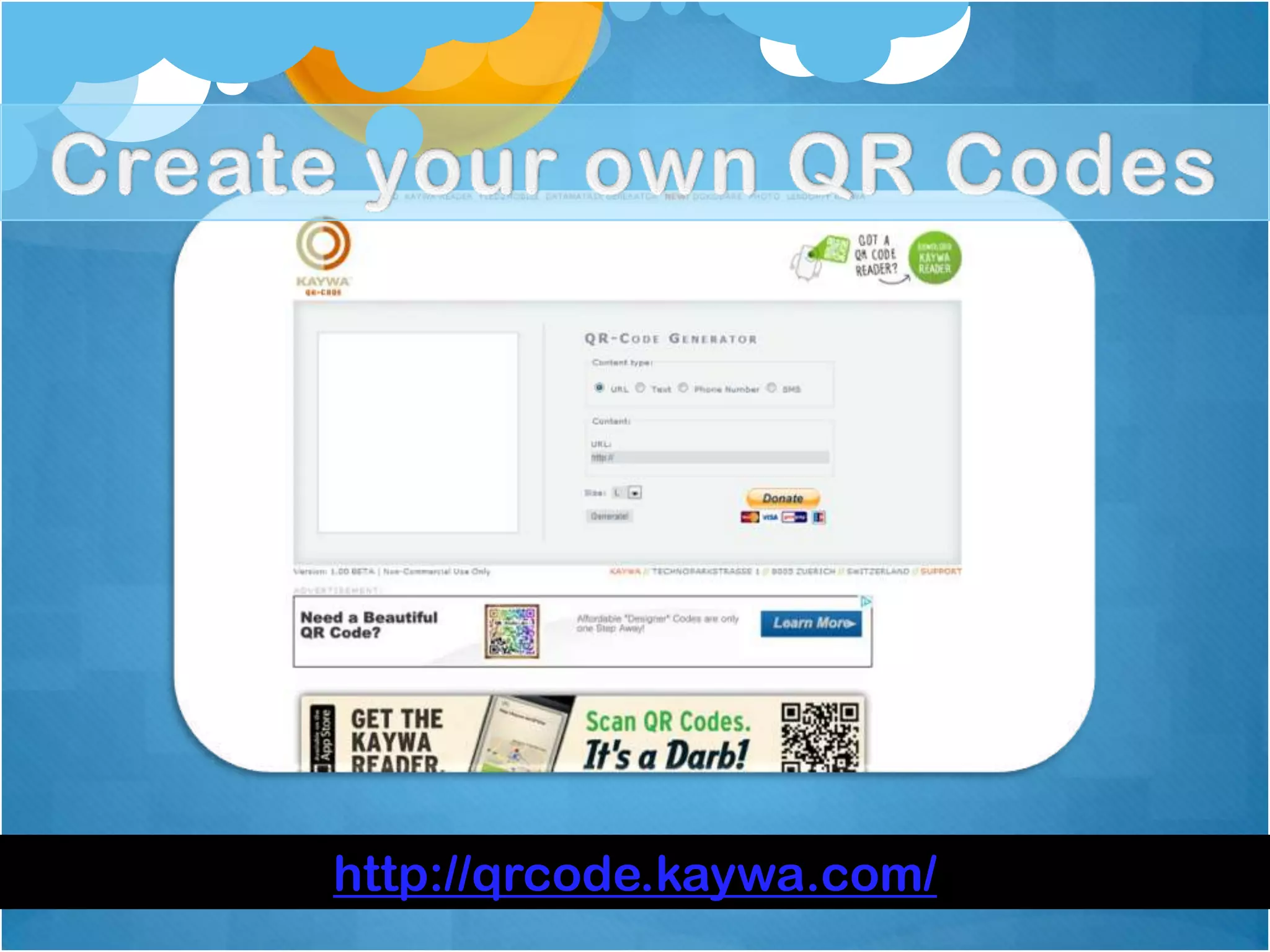 http://qrcode.kaywa.com/
 