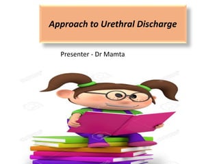 Approach to Urethral Discharge
Presenter - Dr Mamta
 