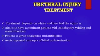 URETHRAL INJURY- Trauma Surgery