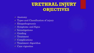 URETHRAL INJURY- Trauma Surgery