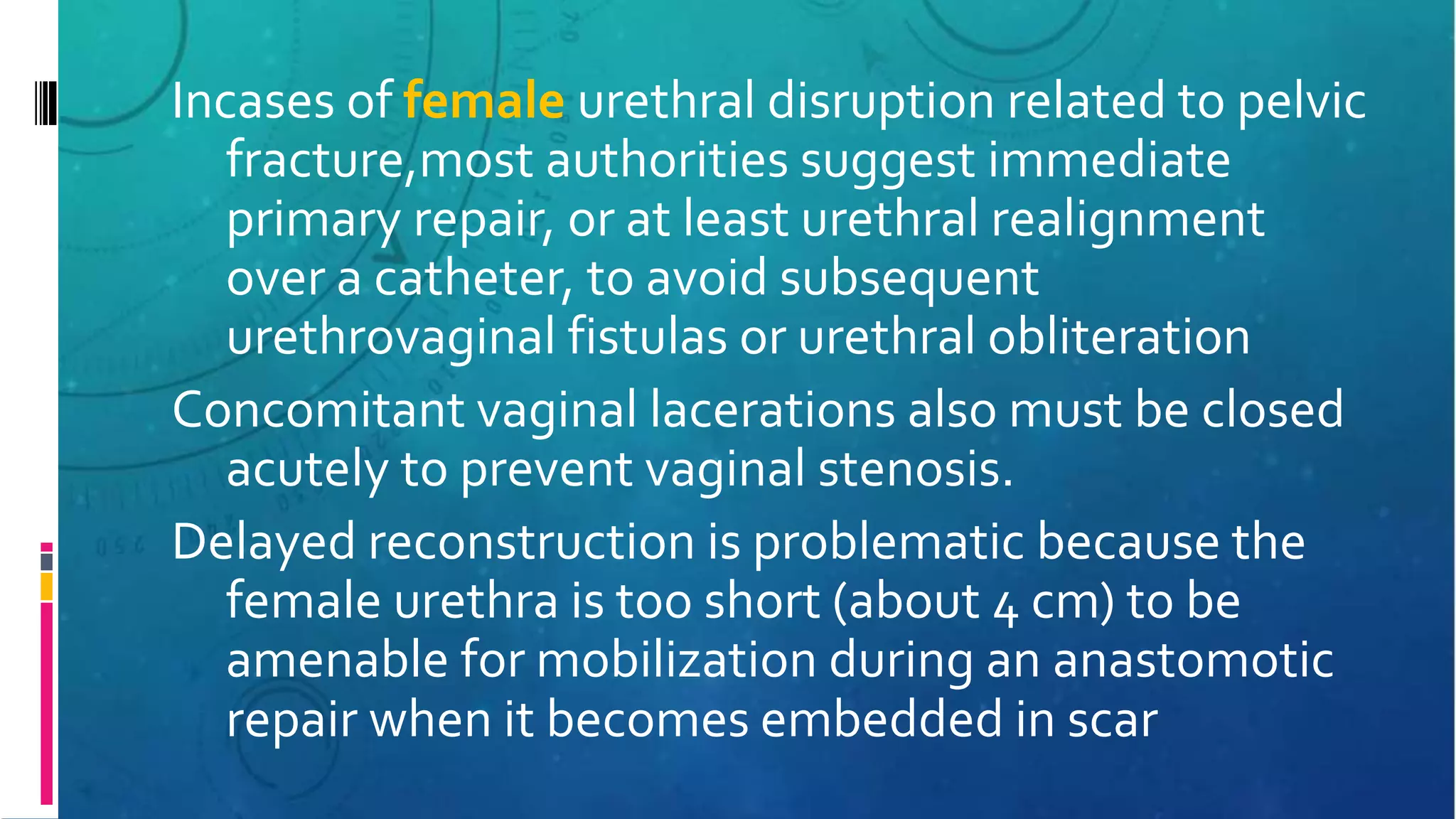 Urethral trauma | PPTX