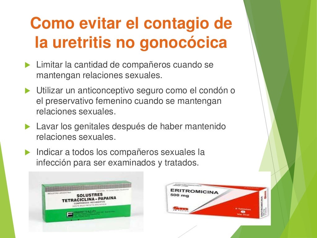 Uretritis gonocócica y no gonocócica