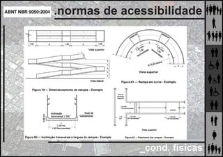 _cond. físicas
.normas de acessibilidade
 