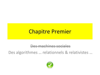 Chapitre Premier 