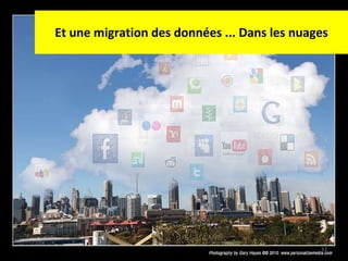 Et une migration des données ... Dans les nuages 