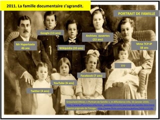 2011. La famille documentaire s’agrandit.  