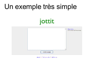 Un exemple très simple  