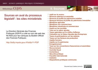 Document sous Creative commons
Document sous Creative commons
La Direction Générale des Finances
Publiques (DGFiP) a créé ...