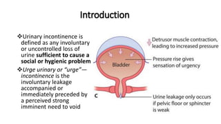 Urge Incontinence in Women | PPTX