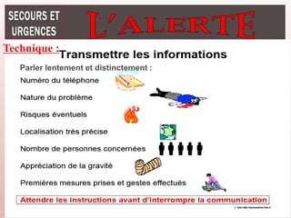 Technique :
Parler lentement et distinctement :
 