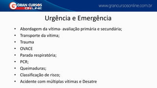 Aula urgencia e emergencia | PDF