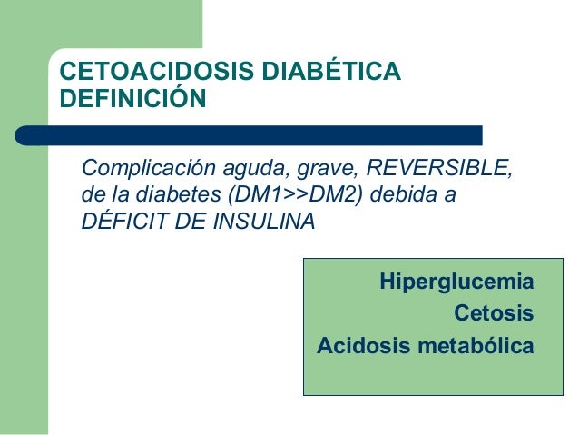 Urgencias en diabetes Urgencias en diabetes