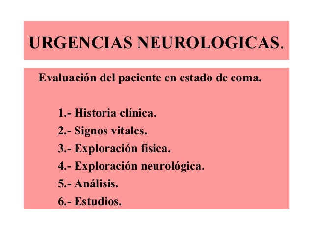 Urgencias neurologicas 02 Urgencias neurologicas 02
