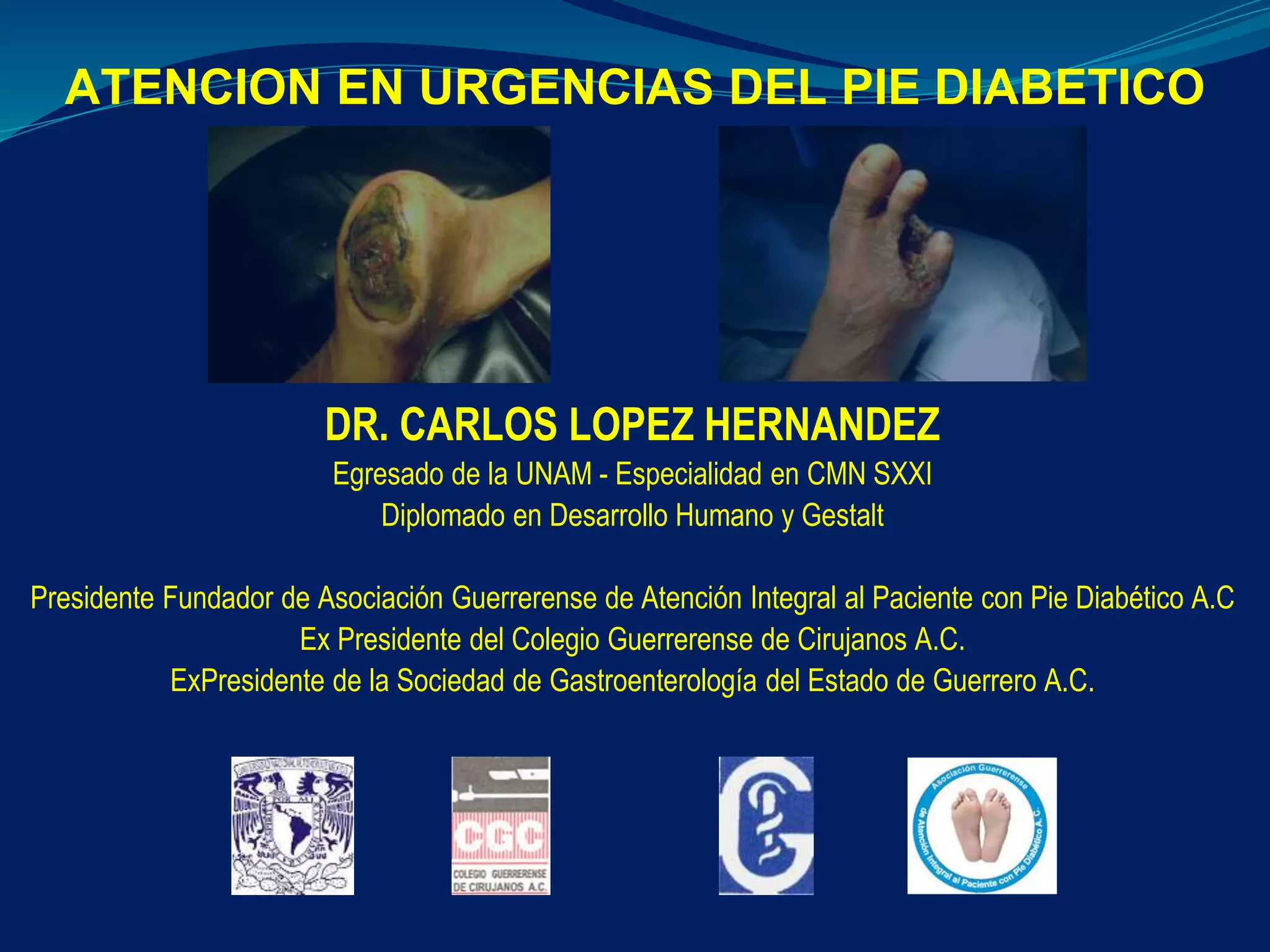 Atencion en Urgencias del paciente con pie diabético PPT