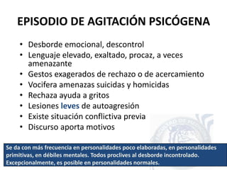 Urgencias PsiquiáTricas