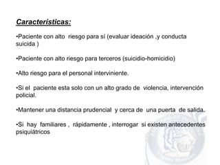 Urgencias PsiquiáTricas