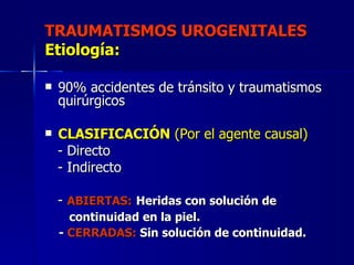 Urgencias urologicas (completo) clase Nº19 Slide 10