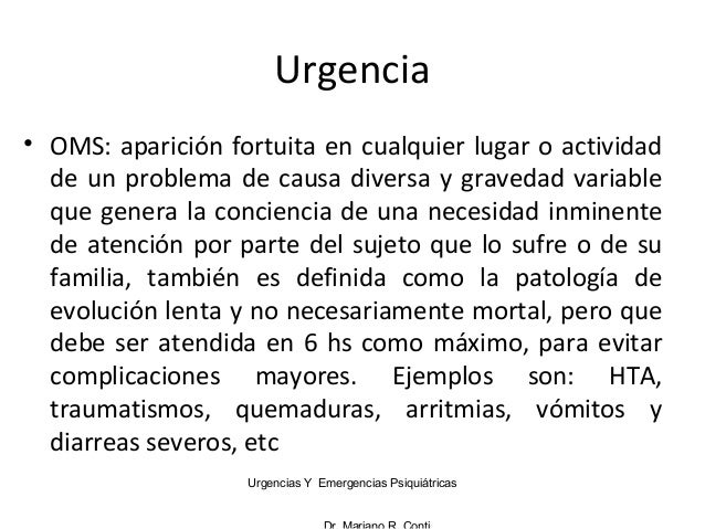 Cual Es La Diferencia Entre Emergencia Y Urgencia - Esta Diferencia