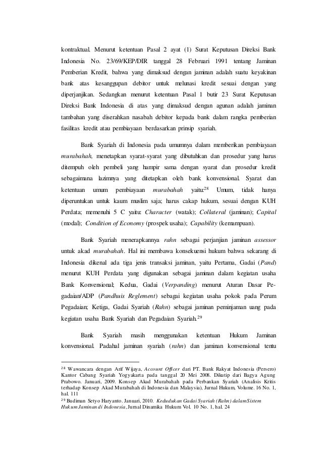 urgensi hukum jaminan syariah dalam transaksi akad urgensi hukum jaminan syariah dalam transaksi akad