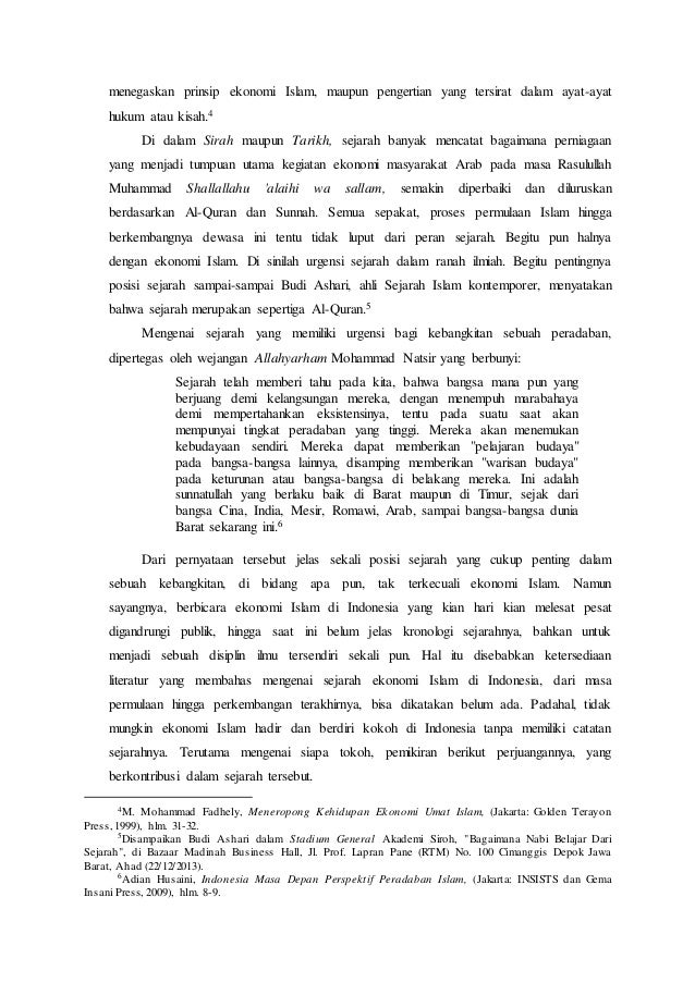 Contoh Artikel Contoh Artikel Ekonomi Syariah